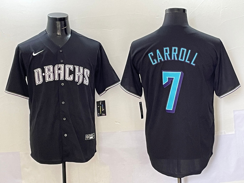 Arizona Diamondbacks #7 Corbin Carroll Diamondbacks Collaboration Style 3