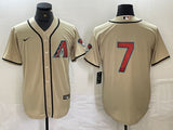 Arizona Diamondbacks #7 Corbin Carroll Fan Edition Style 11