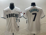Arizona Diamondbacks #7 Corbin Carroll Fan Edition Style 1