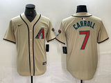 Arizona Diamondbacks #7 Corbin Carroll Fan Edition Style 2