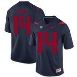 Arizona Wildcats Khalil Tate 14 Blue