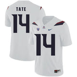 Arizona Wildcats Khalil Tate 14 White