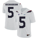 Arizona Wildcats Shaquille Richardson 5 White
