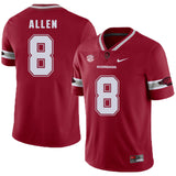 Arkansas Razorbacks Allen 8 Red