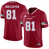 Arkansas Razorbacks Hollister 81 Red College Football Jersey