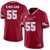 Arkansas Razorbacks Kirkland 55 Red