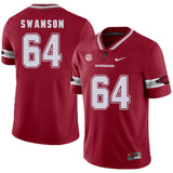 Arkansas Razorbacks Swanson 64 Red