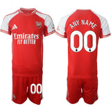 Arsenal F.C Custom Red 2025 Home Soccer Jersey Suit