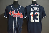 Atlanta Braves #13 Ronald Acuña Jr Style 2