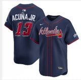 Atlanta Braves #13 Ronald Acuna Jr. Warriors Special Edition Style 3