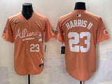Atlanta Braves #23 Michael Harris II Warriors 5 Collaboration Style 1