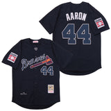 Atlanta Braves #44 Navy #44