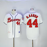 Atlanta Braves #44 Warriors 44 White 1963 Edition Retro
