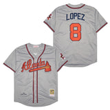 Atlanta Braves #8 JAVIER LOPEZ Style 3
