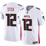 Atlanta Falcons #12 Easton Stick White 2025 F.U.S.E. Vapor Untouchable Limited