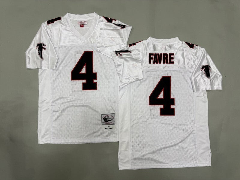 Atlanta Falcons #4 Brett Favre Atlanta Falcons Style 1