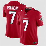 Atlanta Falcons #7 Bijan Robinson Red 2026 New F.U.S.E. Vapor Untouchable