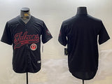 Atlanta Falcons #9 Michael Penix Jr. Black Collaboration Style 5