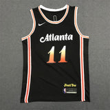 Atlanta Hawks #11 Trae Young 2023 Hawks 11 # Trae Young Black City Edition Jersey Style 2