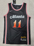Atlanta Hawks #11 Trae Young 22-23 Season nba Hawks 11# Trae Young City Edition Black Jersey Style 2