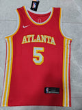 Atlanta Hawks #5 Dejounte Murray 22-23 Season nba Hawks 5# - Murray Red Jersey Style 2