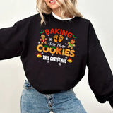 Baking More Than Cookies This Christmas Sweatshirt, Maternity Shirt, Pregnancy Christmas Shirt, Pregnancy Announcement Gift, Christmas Gift For  Mom