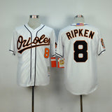Baltimore Orioles #8 Orioles 8 White 2001 Retro