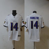 Baltimore Ravens #14 Kyle Hamilton Ravens 3 Edition Style 2