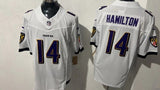 Baltimore Ravens #14 Kyle Hamilton Style 4