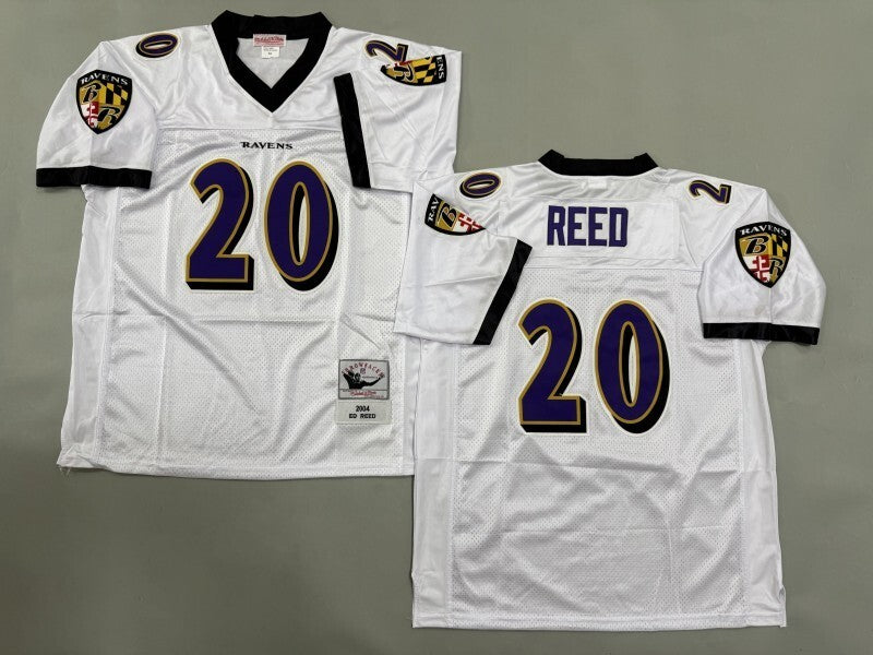 Baltimore Ravens #20 Ed Reed Baltimore Ravens Style 4