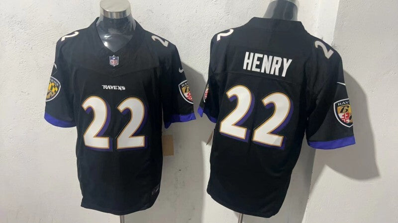 Baltimore Ravens #22 Derrick Henry Style 4