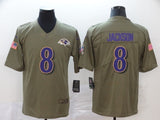 Baltimore Ravens #8 17 Salute 270