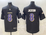 Baltimore Ravens #8 Lamar Jackson Ravens Adult