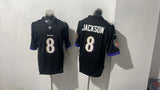 Baltimore Ravens #8 Lamar Jackson Style 1