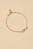 Banks Initial Bracelet