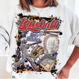 Baseball 3 UP 3 Down DTF Transfers - THIS IS NOT A SHIRT