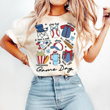 Baseball Game Day T-Shirt, Baseball Coquette Shirt, Baseball Mama T-Shirt, Hey Batter Batter Swing, Ballpark Mama