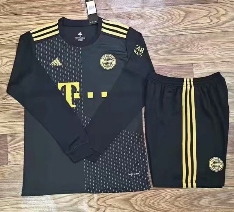 Bayer Munich 21-22 Black Long Sleeve 1 Style 2
