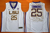 Ben Simmons 25 White