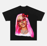 Big Latto Kitty Big Face Graphic Tee for Hip Hop Lovers Gift Fans