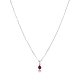 Birthstone Charm Necklace