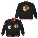 Blackhawks 00# Black Jacket