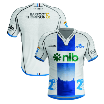 Blues Super Rugby 2024 Away Men Jersey - White