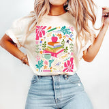 Boho Floral Teacher T-Shirt, Back to School T-Shirt, Teacher Appreciation Gift, Teacher Wildflowers T-Shirt, Retro Teacher T-Shirt, Teacher Life