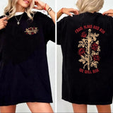 Book Lover Gift, From Blood And Ash We Will Rise Shirt, Unisex Sweater Pullover Tee