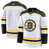 Boston Bruins Fanatics Away Premium Jersey - White Style 2