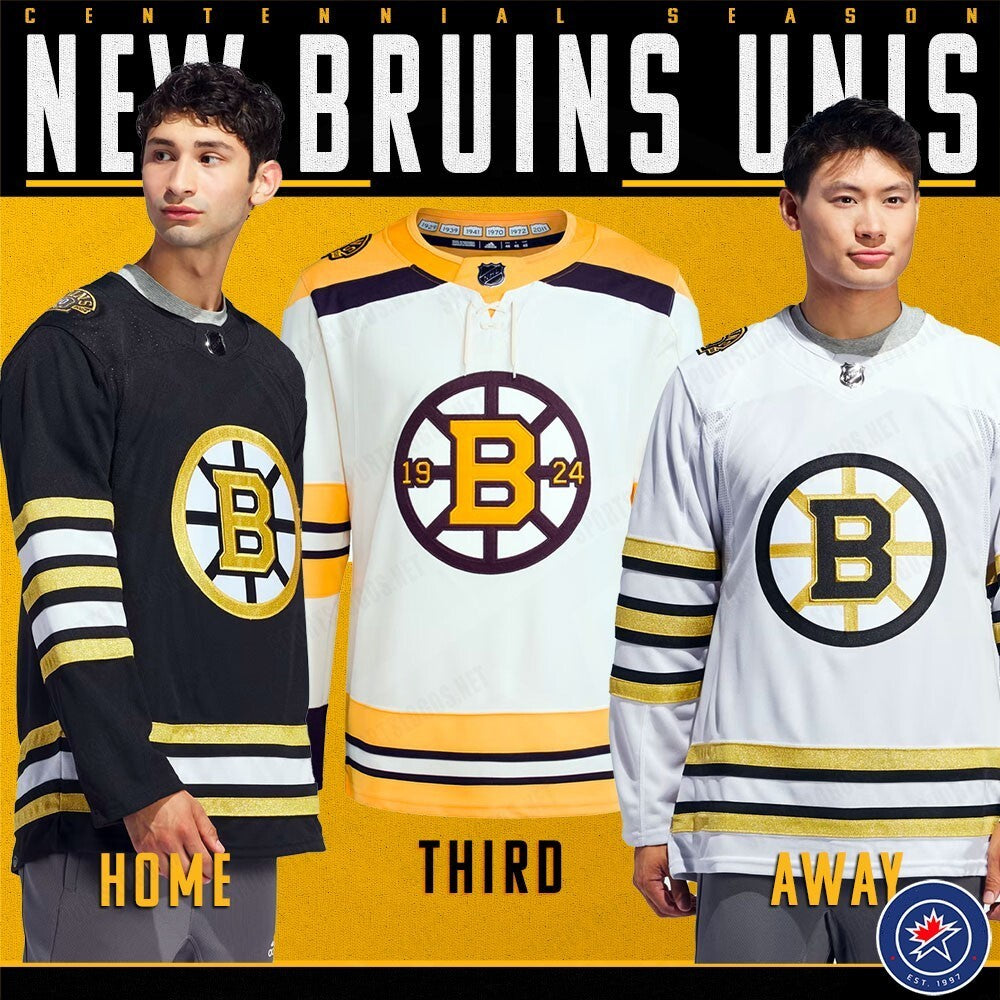 Boston Bruins Reveal New Centennial Jerseys (1)_conew1 Style 2