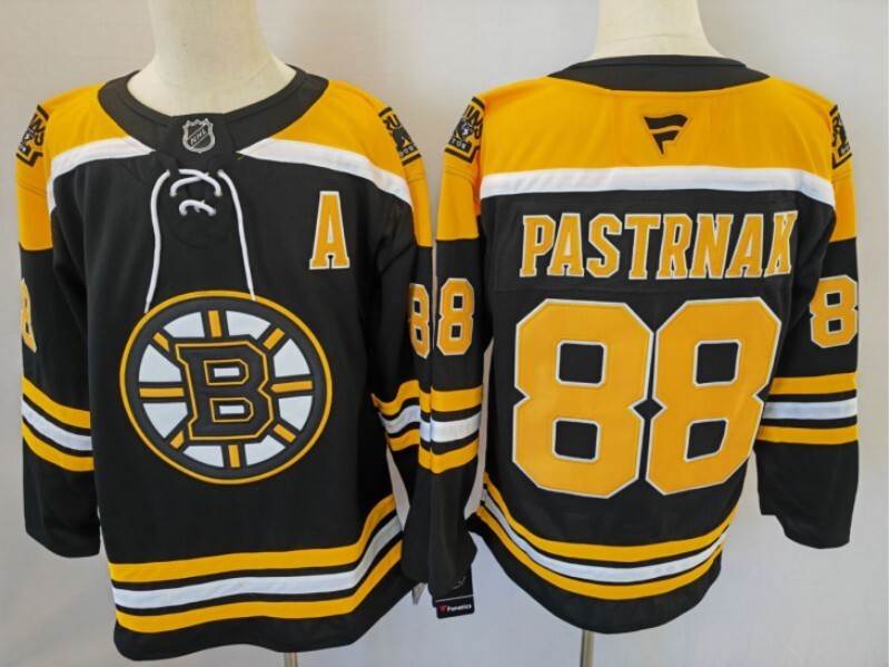 Boston Bruins #88 David Pastrnak Bruins Style 1
