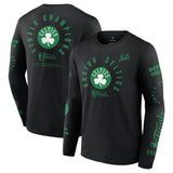 Boston Celtics Black 2024 Finals Champions Drive To The Hoop Long Sleeve T-Shirt