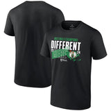 Boston Celtics Black 2024 Finals Champions Outlet Pass Hometown Originals T-Shirt